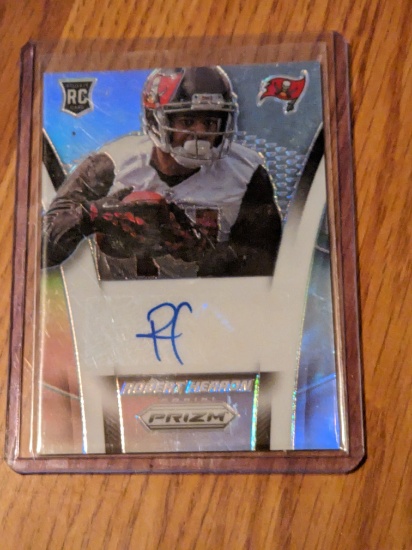 2014 Panini Prizm Silver 226/350 SP Robert Herron #AR-RE Rookie Auto RC