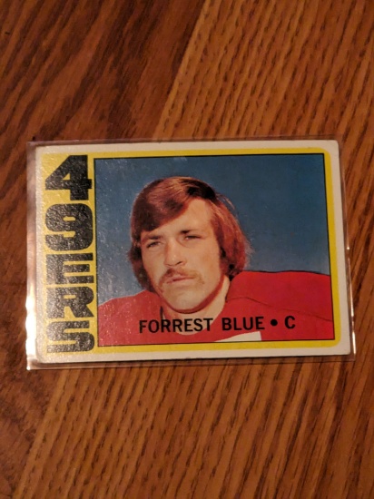 1972 Topps Forrest Blue Football Cards #38