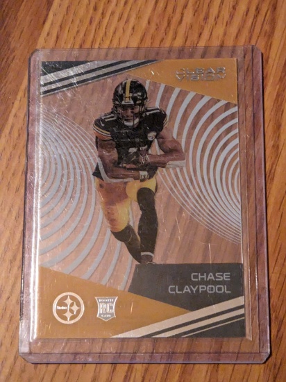 2020 Chronicles Chase Claypool Clear Vision Rookie RC Acetate #CV-15 Steelers