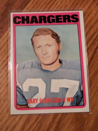 Gary Garrison TOPPS Football Card 1972 #192 NFL