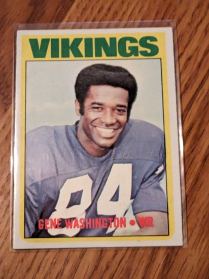 1972 TOPPS Gene Washington football card #218