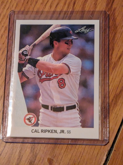 1990 Leaf Baseball Cal Ripken Jr. #197 HOF