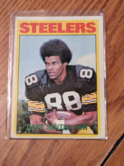 1972 Topps #173 Dave Smith Pittsburgh Steelers Vintage