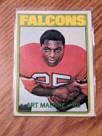 1972 Topps Football Art Malone #148 Atlanta Falcons Vintage NFL Card