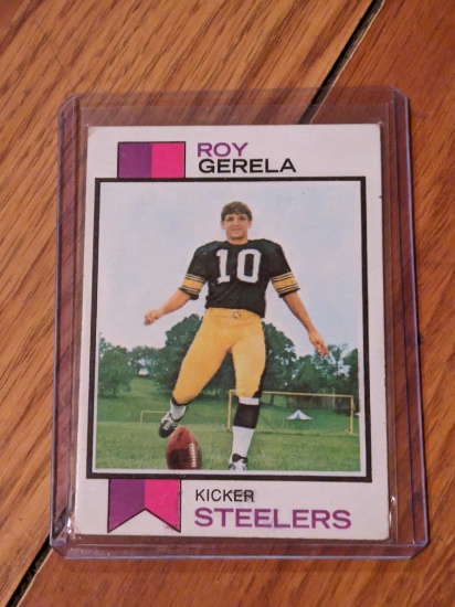 Roy Gerela 1973 Topps Football Card #40 - Pittsburgh Steelers