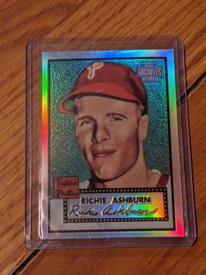 2001 Topps Archives Reserve Richie Ashburn REFRACTOR