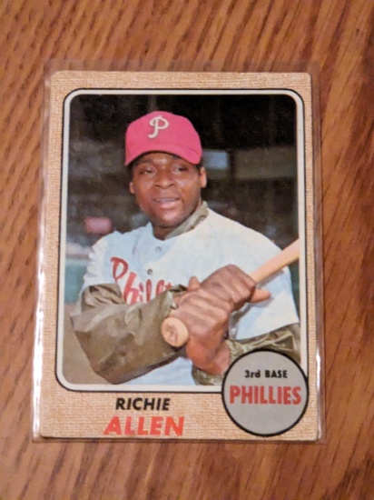 1968 Topps Richie Allen #225 - Philadelphia Phillies - Vintage