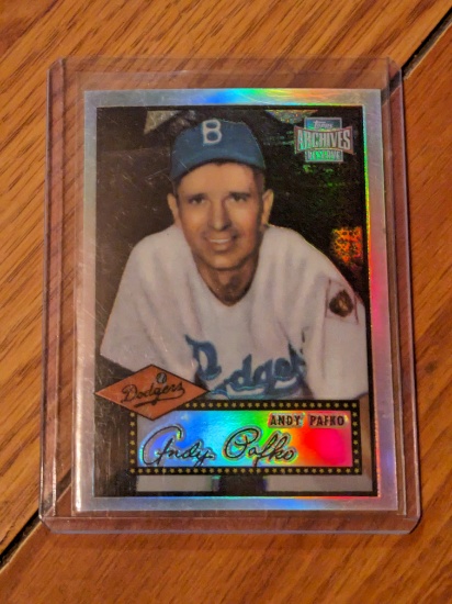 Andrew Pafko 2001 Topps Archives Reserve Refractor
