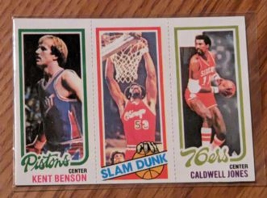 1980 1980/81 TOPPS NBA BASKETBALL CARD #84 184 259 CALDWELL JONES