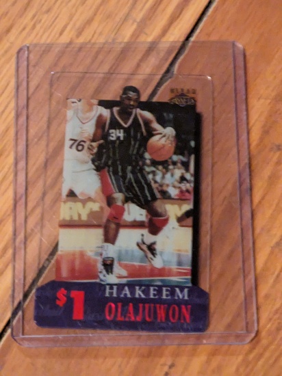 Hakeem(akeem)Olajuwon 1998 classic phone card