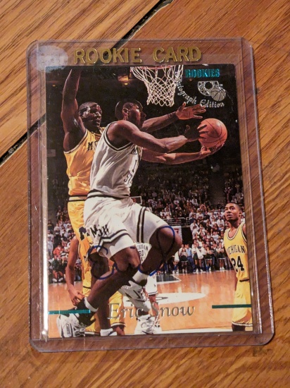 Eric Snow 1995-1996 Classic Rookies Signature Autograph Edition Auto Rookie Card