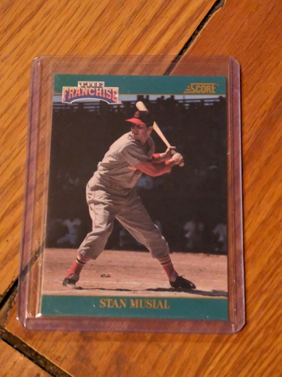 1992 SCORE THE FRANCHISE STAN MUSIAL ST. LOUIS CARDINALS