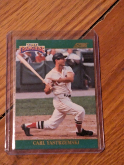 Baseball Card - Score - Carl Yastrzemski - The Franchise