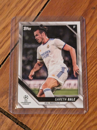 Gareth Bale 2022 Topps soccer card