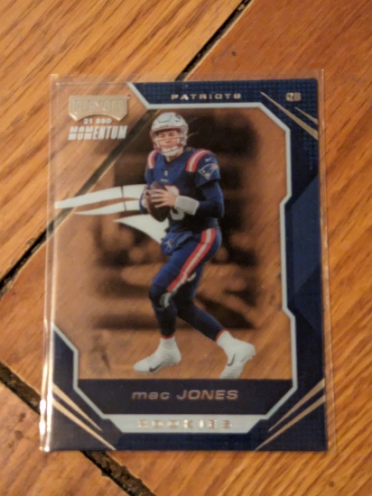 2021 Panini Chronicles - Playoff Momentum Rookies #PMR-9 Mac Jones (RC)