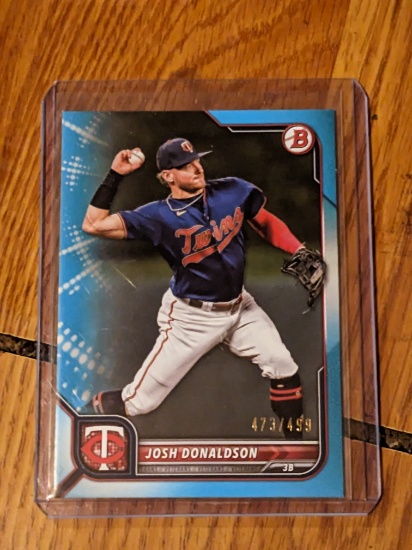 2022 Bowman Sky Blue #80 Josh Donaldson