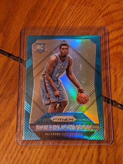 066/199 SP 2015-16 Dakari Johnson Panini Prizm SILVER ROOKIE HOLO #315 - Kentucky Wildcats