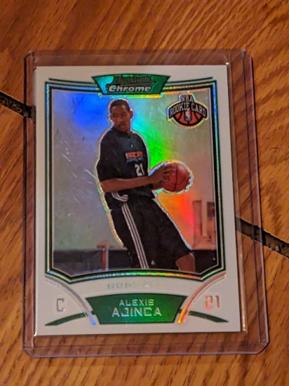 2008-09 Topps Chrome ALEXIS AJINCA Refractor #199 RC