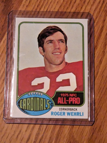 1976 Topps Football #90 Roger Wehrli CARDINALS COLLEGE MISSOURI