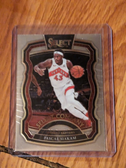 2020-21 Panini Select Pascal Siakam SELECT COMPANY #21 Raptors