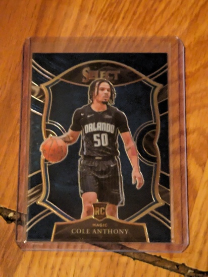 Cole Anthony 2020-21 Panini Select Concourse #75 RC Blue Orlando Magic