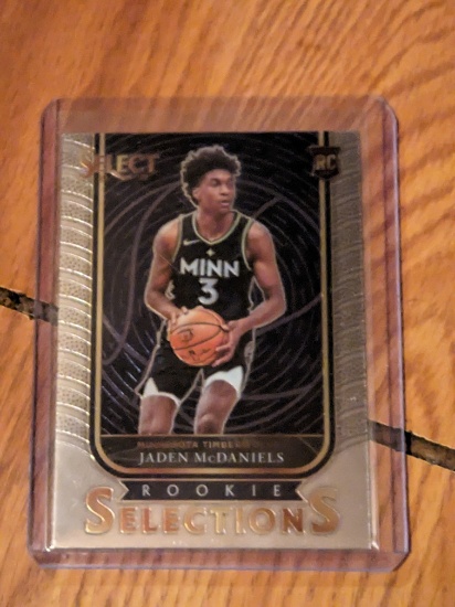 2020-21 Panini Select Selections #23 Jaden McDaniels (RC)