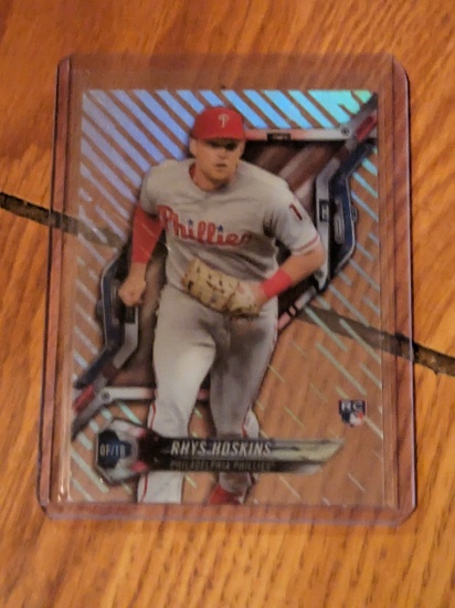 2018 Topps High Tek Philadelphia Phillies Rhys Hoskins RC #HT-RH