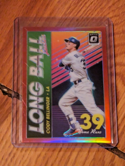 88/99 SP 2018 Panini Donruss Long Ball Leaders Red #LBL6 CODY BELLINGER Dodgers
