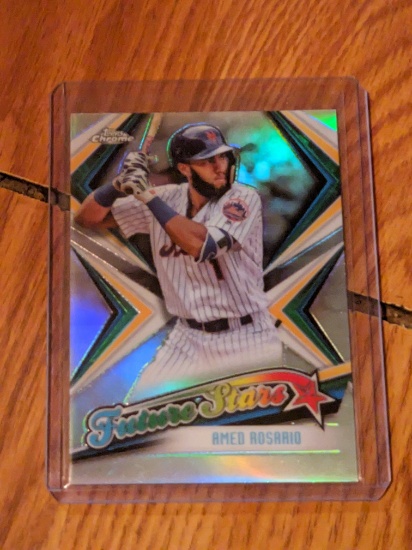 Amed Rosario 2019 Topps Chrome Refractor