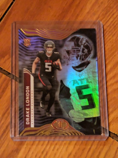 2022 Panini Illusions GOLD Variation Drake London #6 Football Atlanta Falcons