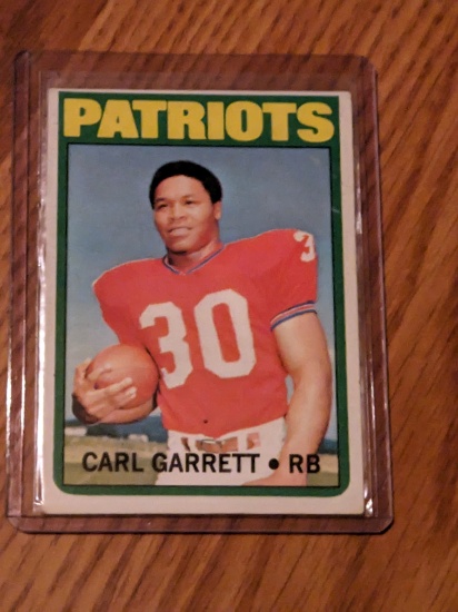 1972 TOPPS Carl Garrett football card #229