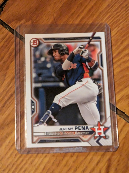 2021 Bowman Jeremy Pena Prospects #BP-11 Houston Astros