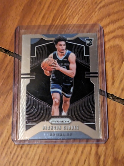 2019-20 Panini Prizm #266 Brandon Clarke Memphis Grizzlies RC