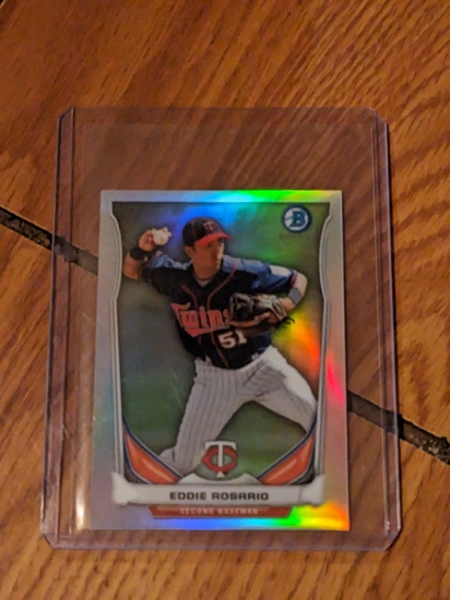 2014 Bowman Chrome EDDIE ROSARIO Top 5 Mini Refractor Twins BM-MT5