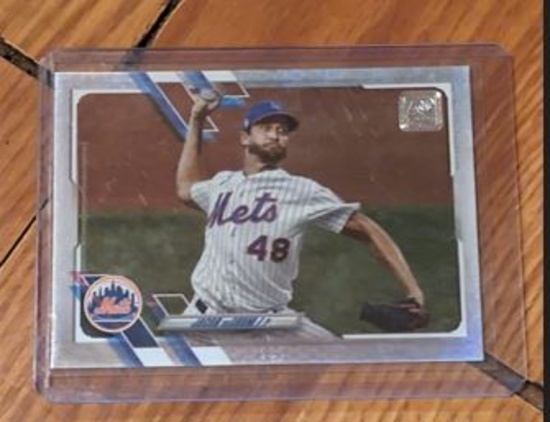 2021 Topps Series 1 Foil JACOB DEGROM #200 Mets