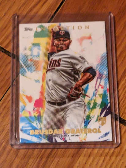 2020 topps inception Brusdar Graterol RC #61