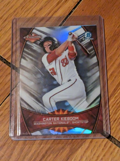 2019 BOWMAN CHROME #AFL-CK CARTER KIEBOOM 2018 ARIZONA FALL LEAGUE NATIONALS