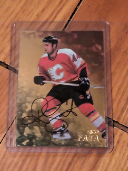 1998-99 Be A Player Auto Gold #171 Rico Fata