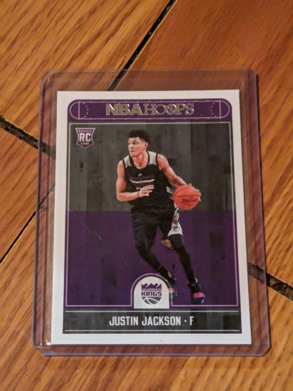 2017-18 Panini NBA Hoops - #265 Justin Jackson (RC)