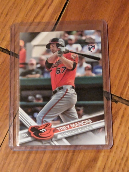 Trey Mancini 2017 Topps Series 2 Rookie #536 Orioles RC