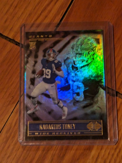 Kadarius Toney RC 2021 Panini Illusions holo Refractor