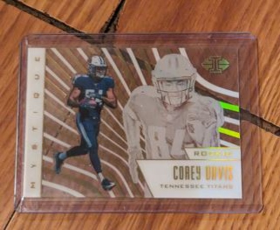 Corey Davis 2017 Panini Illusions acetate insert