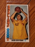 Dick Snyder 1976-77 Topps jumbo card