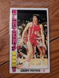Geoff Petrie 1976-77 Topps jumbo card