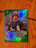 2005 Bowman Chrome Green Refractor Chris Young RC #318