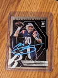 Mac Jones autographed card w/coa