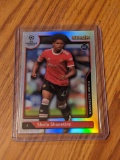 2021-22 Topps Merlin Chrome Shola Shoretire Silver Refractor Rookie RC #35