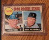 1968 Topps Detroit Tigers #113 Tigers (Tom Matchick / Daryl Patterson)