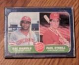 1986 Fleer #646 Kal Daniels / Paul O'Neill RC