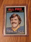 1974 Topps Tom Mack all pro card